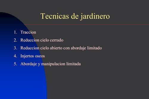 Osteosintesis biologica en el tratamiento de fracturas