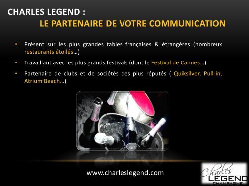 Champagne Charles Legend