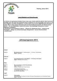 Verbilligter Einkauf Gartenbauverein Pocking