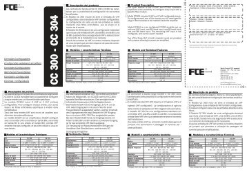 Manual de instrucciones serie cc 300-304.pmd - FTE Maximal