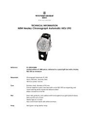 NEW Healey Chronograph Automatic NOJ 393 - Frederique Constant