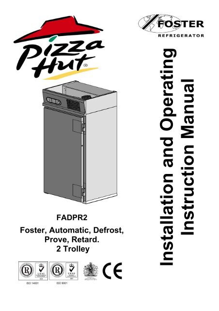 foster refrigeration spares