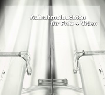 KAISER Aufnahmeleuchten für Foto und Film