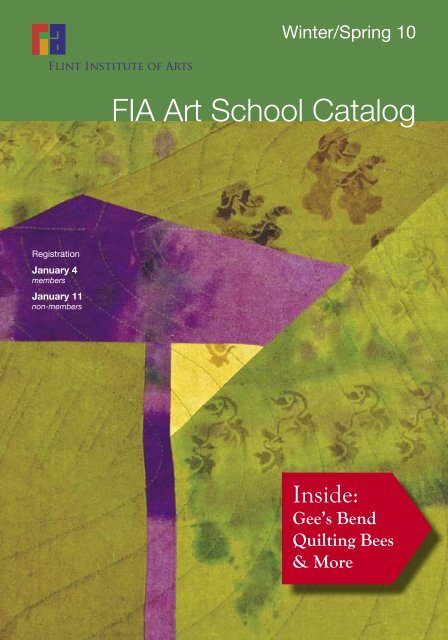 FIA Art School Catalog - the Flint Institute of Arts