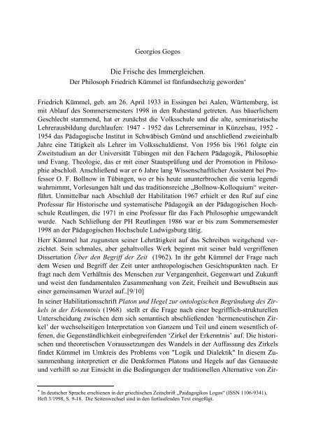 Wuerdigung.pdf (47 kB) - Friedrich Kümmel