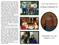 LeRoy Schmitt Sr. - Fulkerson Funeral Home