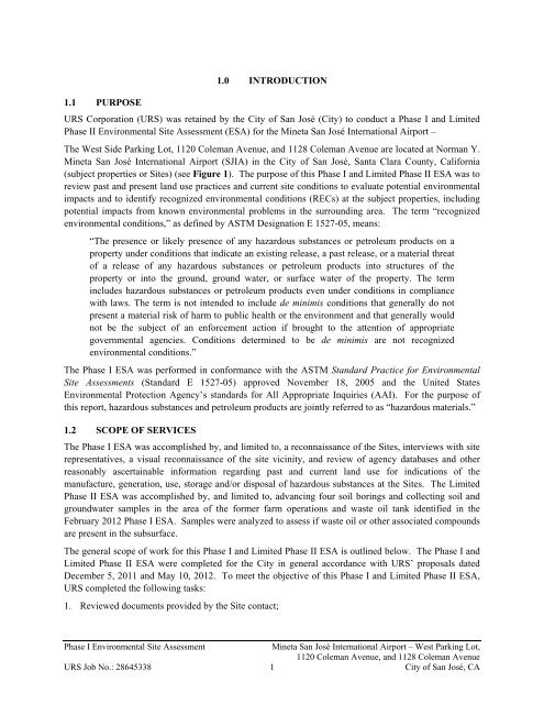 updated phase i and limited phase ii environmental site assessment