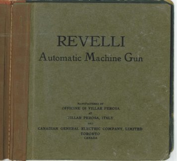 Revelli Automatic Machine Gun (Villar Perosa) manual - Forgotten ...