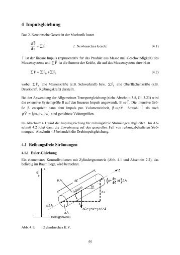 4 Impulsgleichung