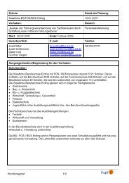 Anmeldeformular FOS/BOS - Berufliche Oberschule Erding