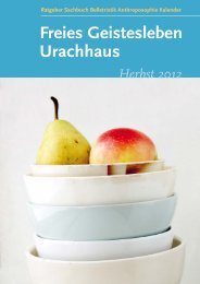 Freies Geistesleben Urachhaus - boersenblatt.net