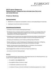 2012 GAIE Hinweise zur Bewerbung - Fulbright-Kommission