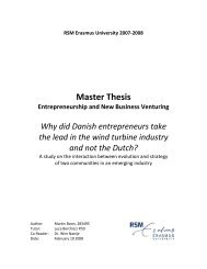 Master thesis renewable energy
