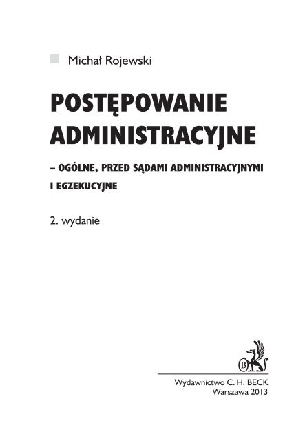 POSTĘPOWANIE ADMINISTRACYJNE - Gandalf