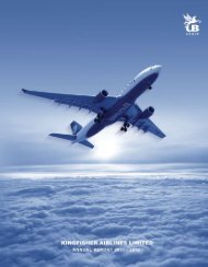 Annual Report 2011-12 (1.5 MB) - Kingfisher Airlines