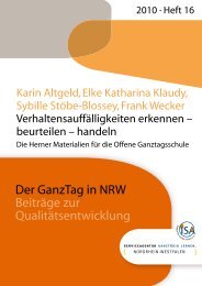 Karin altgeld, elke Katharina Klaudy, sybille ... - GanzTag in NRW