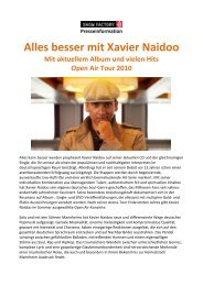 Alles besser mit Xavier Naidoo