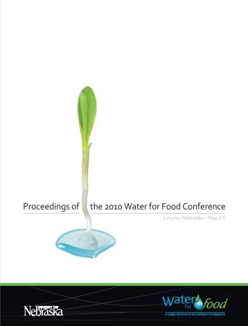 Full Version - Water for Food Institute - University of Nebraska