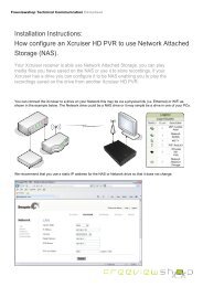 Setting up Network Drives for the XDSR385HD - Freeviewshop.co.nz