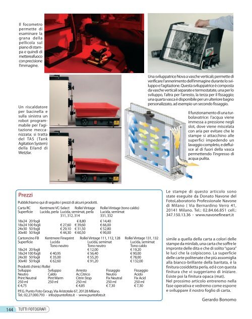 Gli strumenti per la stampa - Fotografia.it