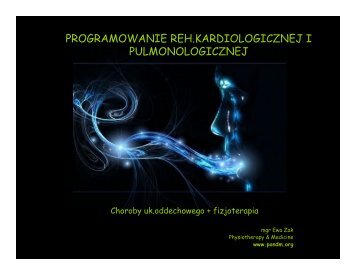 programowanie reh.kardiologicznej i pulmonologicznej - Pandm