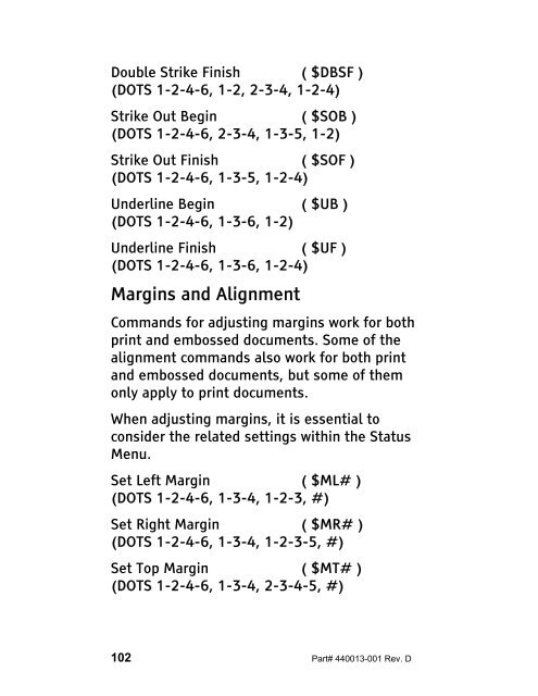 The Braille Lite M20-M40 User's Manual - Freedom Scientific