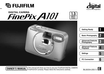 FinePix A101 Manual - Fujifilm USA