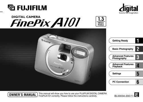 FinePix A101 Manual - Fujifilm USA