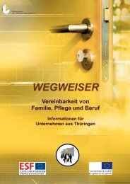 WEGWEISER Vereinbarkeit von Familie, Pflege und Beruf