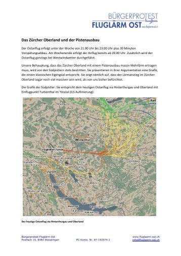Oberland und der Pistenausbau _2_x - Bürgerprotest Fluglärm Ost
