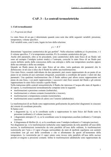 Capitolo 3 – Le centrali termoelettriche - fisica/mente