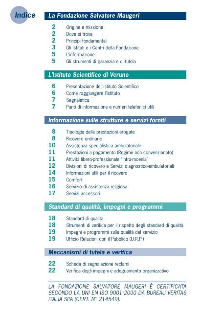 cs veruno int - Fondazione Salvatore Maugeri