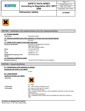 Safety data sheet