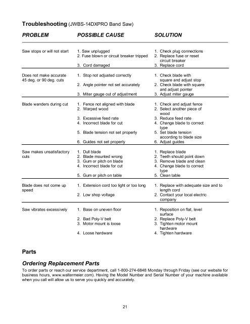 Instruction Manual - Rockler.com