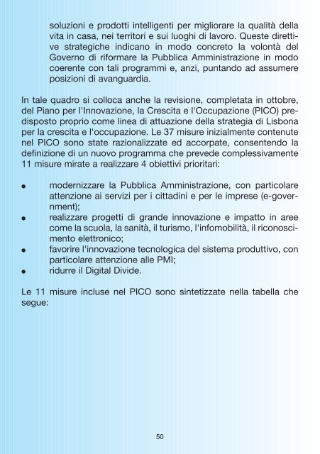 verso il sistema nazionale di e-government linee strategiche