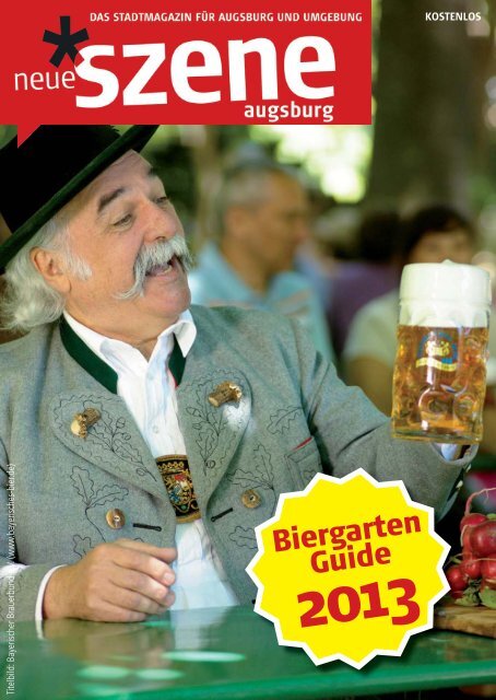 Biergarten-Guide Neue Szene Augsburg 2013