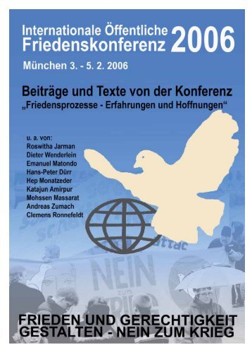 Die Dokumentation im PDF-Format - Friedenskonferenz