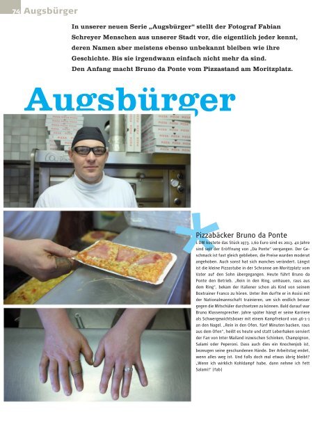 Stadtmagazin Neue Szene Augsburg 2013-06