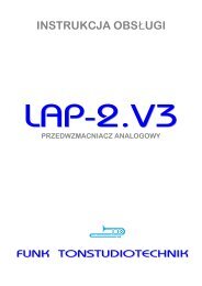 LAP-2.V3 - Funk Tonstudiotechnik