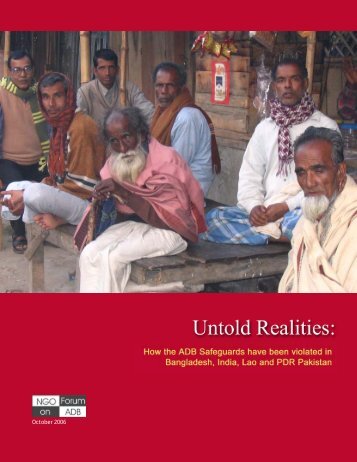 Untold Realities - NGO Forum on ADB