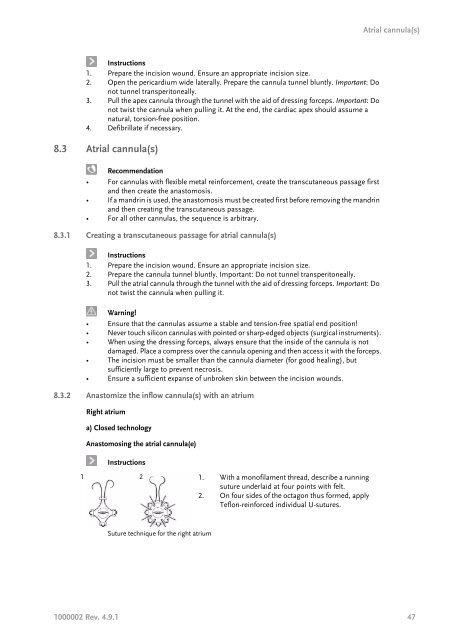 Instructions for use: Ikus - Berlin Heart