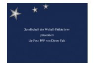 Web 2008 Neubrandenburg - Gesellschaft der Weltall-Philatelisten ...