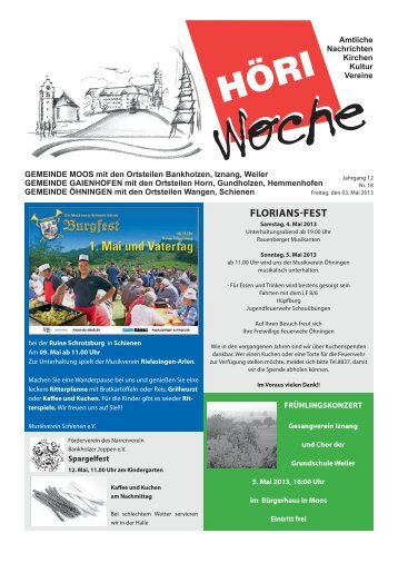 FloRiAnS-FeSt - Gaienhofen