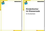 Kinderbücher im Klassensatz Ein neues Angebot für Grundschulen