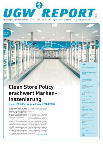 Clean Store Policy erschwert Marken ... - Acardo Technologies AG