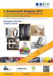 Innovationspreis - Home - 6th International Conference on Bio ...