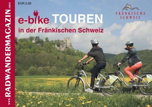 E-Bike-Tourenheft - Die Fränkische Schweiz