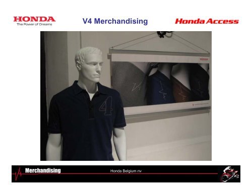 V4 Merchandising - Honda