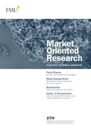 Market Oriented Research - Functional Materials Laboratory