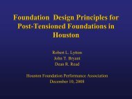 Robert Lytton, Ph.D., P.E., Texas A&M University - Foundation ...